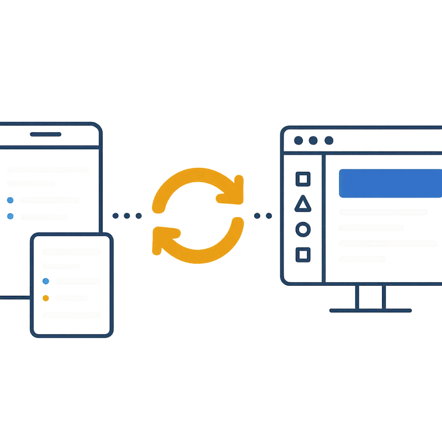 Anki desktop and phone syncing two-way with GuruOwl on the web