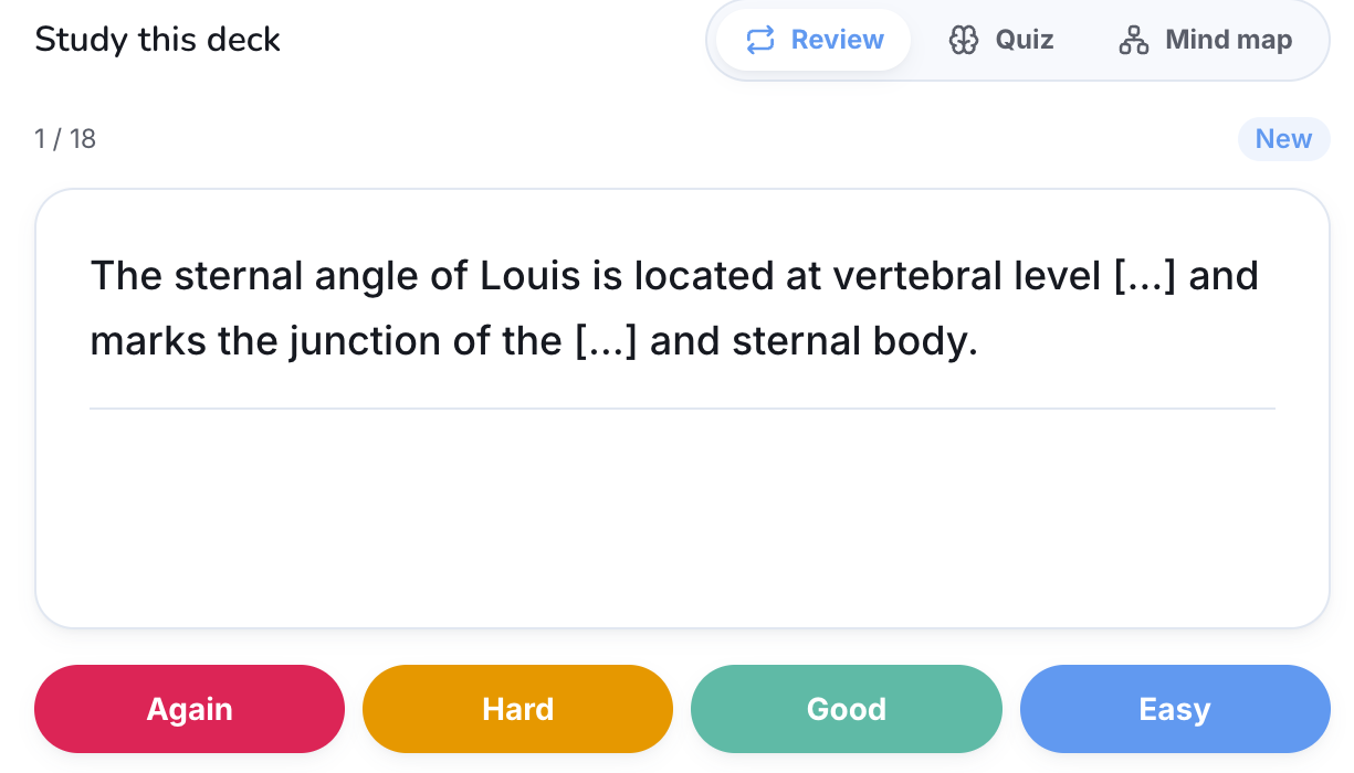 FSRS review